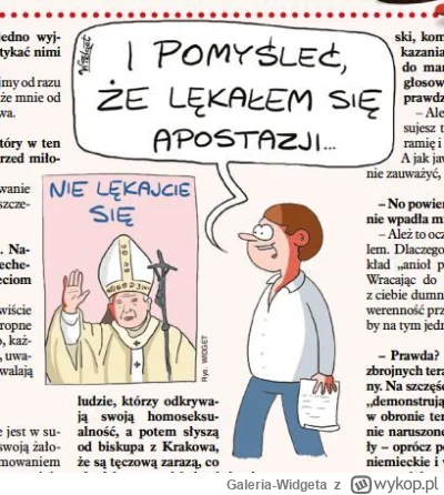 Galeria-Widgeta - Publikacja w Tygodniku NIE
Rys. Widget

#gazeta #rysunek #ateizm #a...