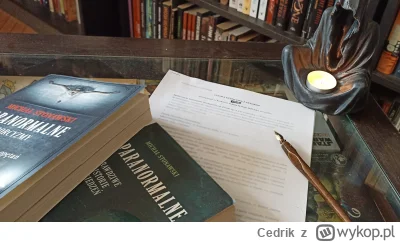 Cedrik - Słuchajcie, oficjalnie piszę "Paranormalne 3" - umowa z Wydawnictwem ZNAK wł...