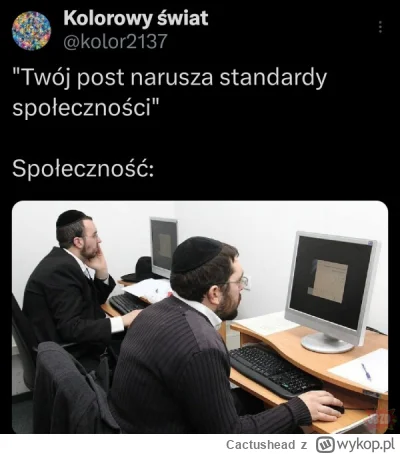 Cactushead - Ooochoo ,,lepsza modracja " już oczyszcza nie koszerne komentarze ( ͡°( ...