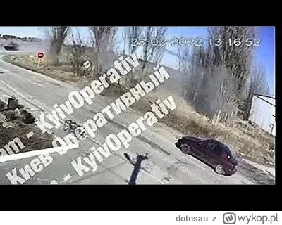 dotnsau - Tutaj rosyjski czołg strzela do samochodu którym jechało starsze małżeństwo...