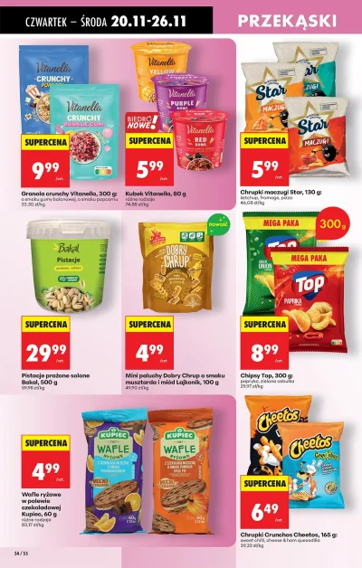 staryhuop0 - #przegryw 
W Biedronce są czipsy Top Chips o smaku papryki i zielonej ce...