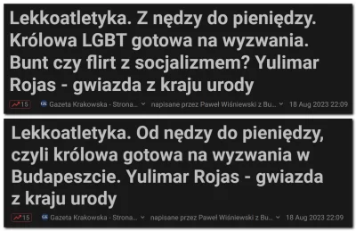Gieekaa - Królowa LGBT w nagłówku nie spodobało się cenzorowi w orlenowskich mediach?...