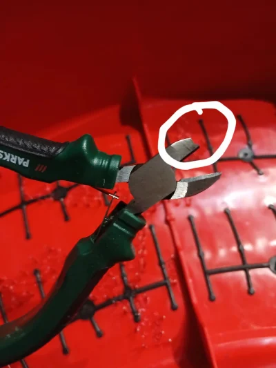 Smarek37 - #majsterkowanie #narzedzia #parkside
Obcinaczki z kompletu zgrzewarki do p...