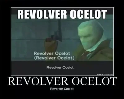 kfiatheck - Rewolwer ocelot
#rewolwerocelot