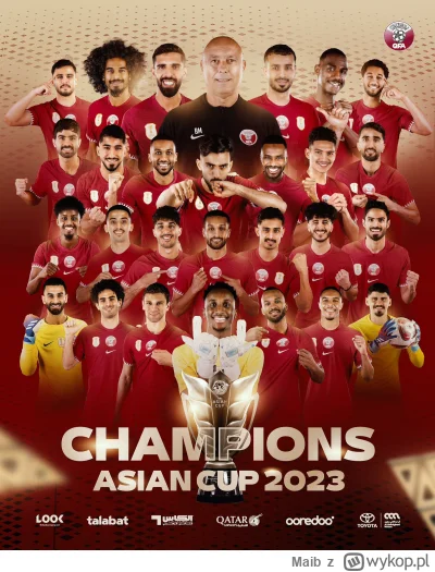 Maib - Katar obronił mistrzostwo Azji
#mecz