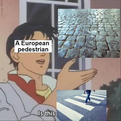 Patrykzlasu - Też tak macie, że jak widzicie, że asfalt staje się kostką brukową to m...