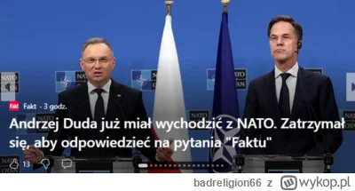 badreligion66 - #polityka Dzięki Faktowi wciąż jesteśmy w NATO