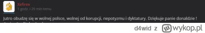 d4wid - @odyn88: nie przejmuj się tym odklejeńcem, to konfiarski wyznawca, który nawe...