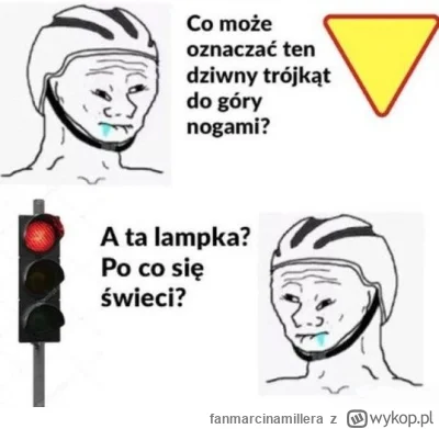 fanmarcinamillera - Jacy ci rowerzyści są irytujący. Jeżdżą jak chcą, często środkiem...