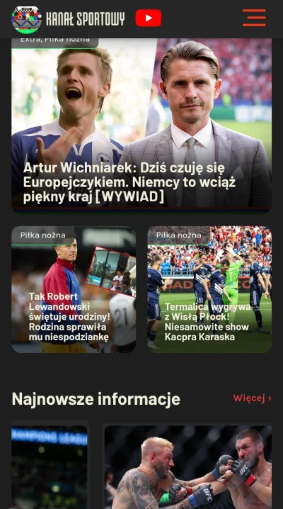 WykopowyInterlokutor - Jak Wam się podoba internetowy portal kanalsportowy.pl ? Jak d...