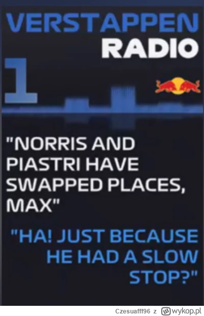 Czesuafff96 - XD

#f1