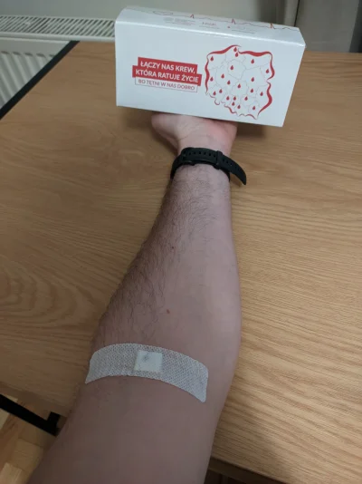 vateras131 - 199 370 - 450 = 198 920
Data donacji - 16.03.2025
Rodzaj donacji - krew ...