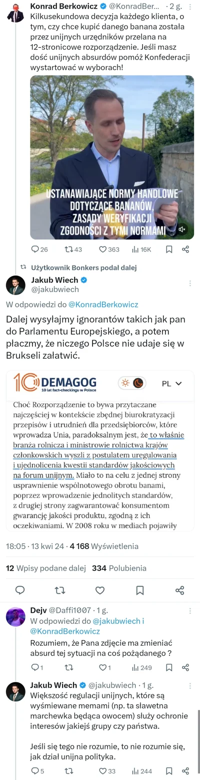 officer_K - Lubię, kiedy Pan Jakub Wiech gasi populistycznie #!$%@? k0nfiarzy skierow...