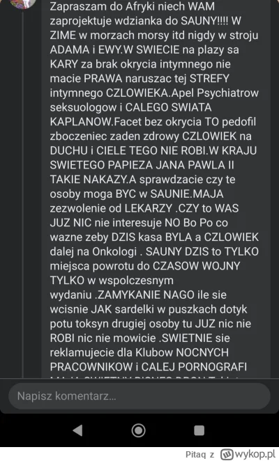 Pitaq - Widzieliście że w kraju papieża jana pawła drugiego albo i trzeciego nie woln...