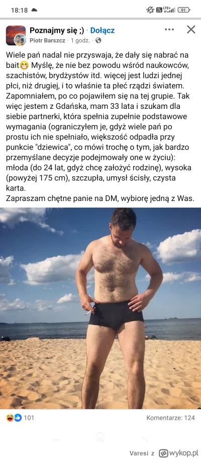 Varesi - Oburzone bo chce chłop czystą kobietę bez rysy tysiąca knag. 

#blackpill #t...