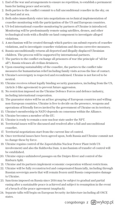 congobongo - Europa przedstawia swój plan pokojowy. Brzmi dużo lepiej niż ten ruski

...