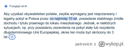 petrovich - Bzdura, jakie 3 lata, niech napiszą że na rezydenta trzeba minimum 5 lat