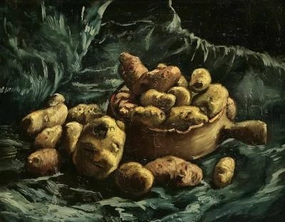 Corvus_Frugilagus - Vincent van Gogh - Martwa natura z ziemniakami

#corvusfrugilagus...