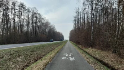 SnikerS89 - > ścieżki rowerowej wzdłuż DW690 do Ciechanowca