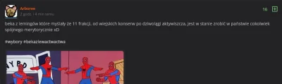 dojczszprechenicht - >z 11 partii chcą koalicję robić, chce oglądać ten cyrk.

@Pokem...