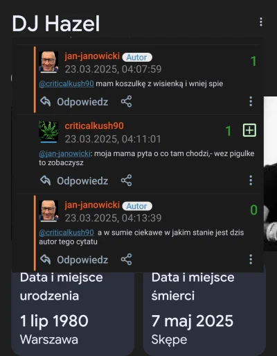 jan-janowicki - Hmm, pewnie juz nie byl w najlepszym