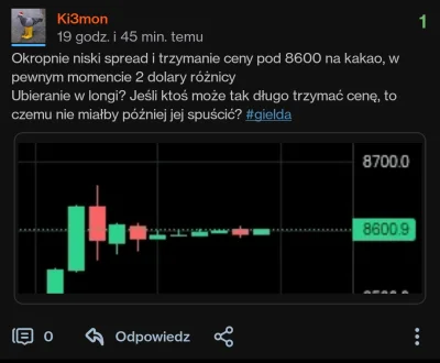 Ki3mon - Fajnie jest mieć czasami farta, szkoda że nic dzisiaj na to nie postawiłem #...