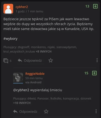 Chehu - W takiej Polsce chce żyć: młodej, wykształconej, z wielkich miast.

#wybory