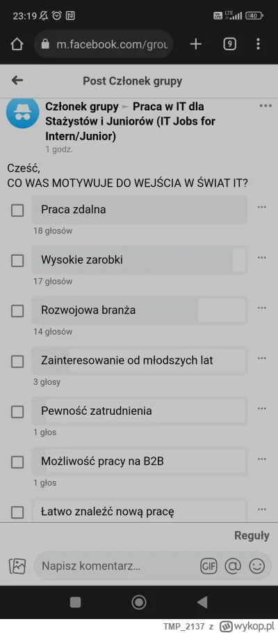 TMP_2137 - #pracait ja byłem nerdem jako dzieciak, nie wiedziałem, że teraz na wejści...