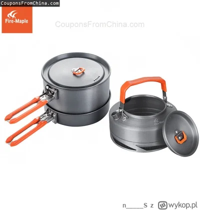 n____S - ❗ Fire Maple Camping Cookware Dishes Non-Stick
〽️ Cena: $50.42 (dotąd najniż...