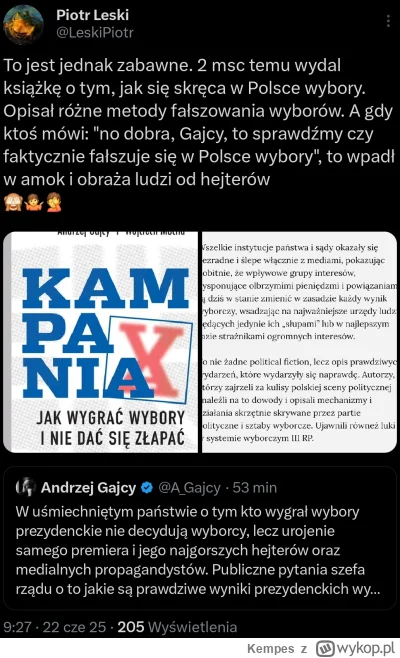 Kempes - #wybory #polityka #polska #bekazpisu #bekazlewactwa 

Ale o co chodzi?! PiS ...