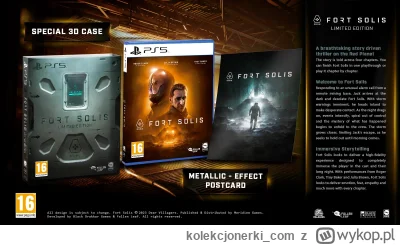 kolekcjonerki_com - 6 października na PlayStation 5 zadebiutuje Fort Solis Limited Ed...