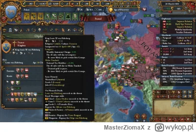 MasterZiomaX - Nie wiem co tu się wydarzyło, że Habsburg wszedł na tron Francji (ʘ‿ʘ)...