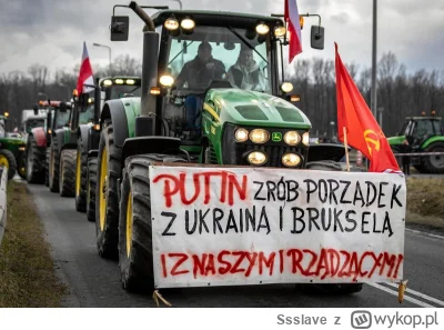Ssslave - Chlip chlip biedny ucieśniony Polski rolnik. #rolnictwo #strajk