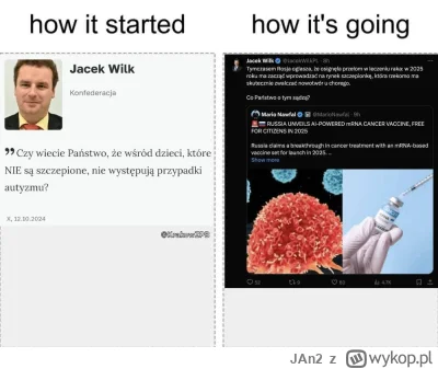 JAn2 - Oto żywy dowód na to że wszelkiej maści foliarze wierzą w naukę tylko wtedy gd...