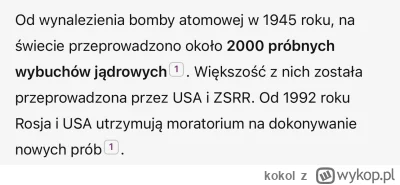 kokol - Oto winny globalnego ocieplenia. Teraz czekamy na atomową zimę.