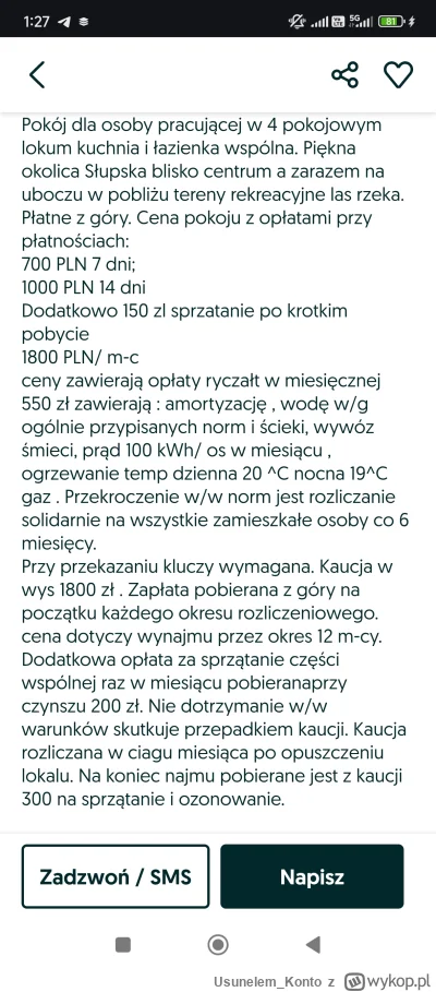 Usunelem_Konto - XDDD chyba ta Bożenę poniosło xD

#slupsk #nieruchomosci