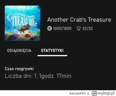 kaczek93 - Moje zachwyty nad Another Crab's Treasure zaowocowały calaczkiem, którego ...