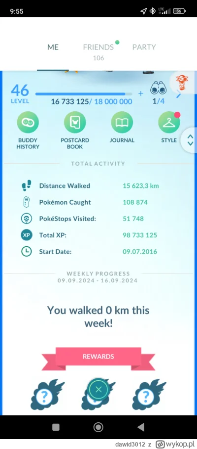 dawid3012 - @xiv7 konto od 12.07.2016
Ale najstarszy pok z 27.08.2016 ʕ•ᴥ•ʔ