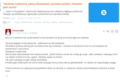 GodEmperorWasRight - >Czemu ty tu jeszcze siedzisz zamiast walczyć na froncie?
@Vahan...