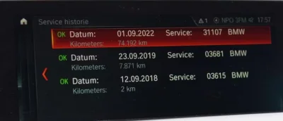 inkill - czy historie serwisów w kompie BMW może wpisywać tylko ASO czy zwykły mechan...