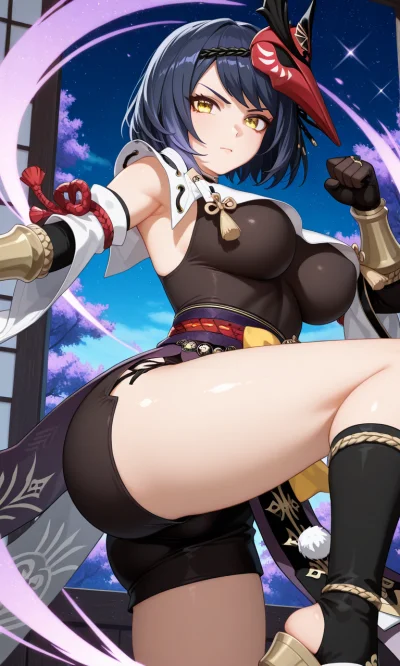 kowalski-codamy - #kujousara #genshinimpact #anime #aiart #animeart #animeai #randoma...