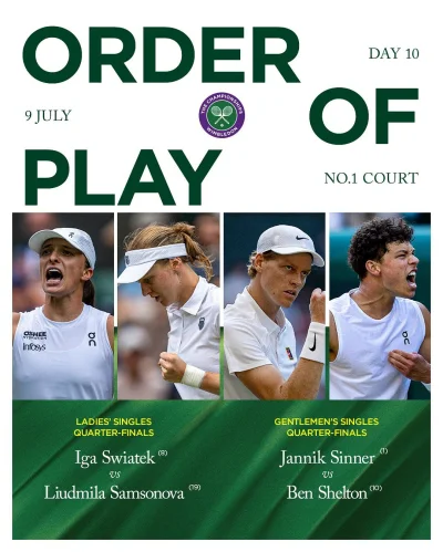 ice-numero-cinq - #tenis Igusia dzisiaj punktualnie o 14