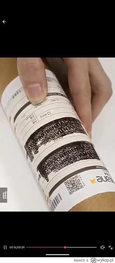 blunch - Ja polecam taką pieczątkę z Ali, która stemplujesz wrażliwe dane na dokument...