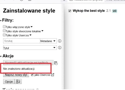 sayanek - @tentin_quarantino: Nie wiem czemu, ale automatyczna aktualizacja u mnie ni...