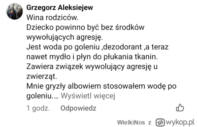 WielkiNos - @PavulonRazPavulonDwa dziecko sprowokowało psa płynem do płukania tkanin ...