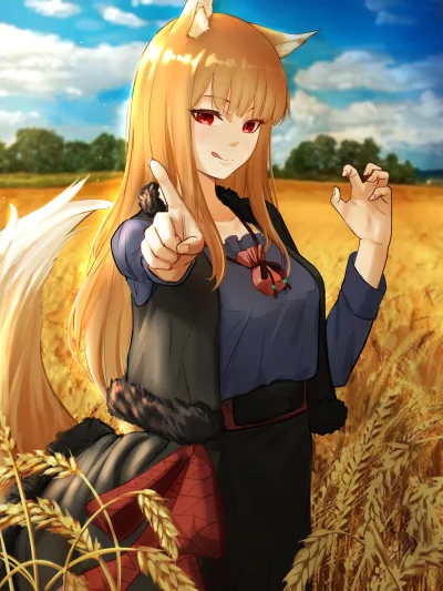 LatajacaPapryka512 - #randomanimeshit #anime #kemonomimi #spiceandwolf #holo