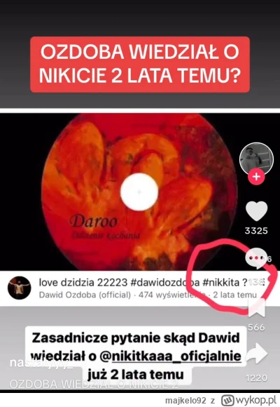 majkelo92 - #famemma Skąd Ozdobka wiedział o Nikicie? LOVE DZIDZIA? nie mówi wam to c...