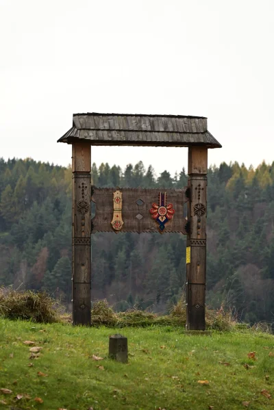 andale - Tak jest oznaczony dział wodny Bałtyk – Morze Czarne w Rabem (｡◕‿‿◕｡)