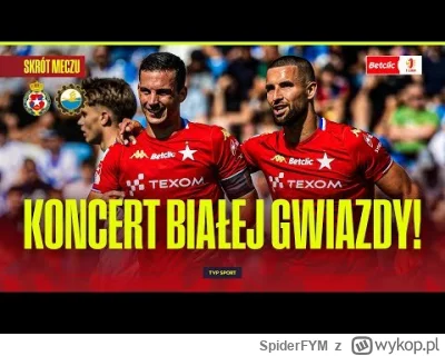 SpiderFYM - Skrót dzisiejszego meczu.

#wislakrakow