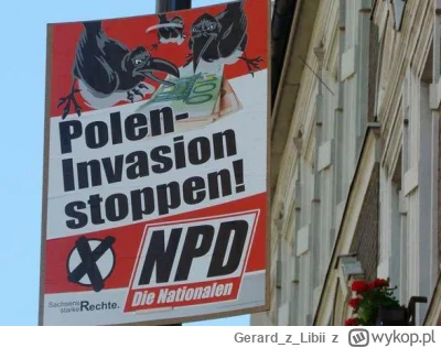 GerardzLibii - @Aaa12345 nie, w ogóle Polacy im nie przeszkadzali... Plakat z 2009 (k...